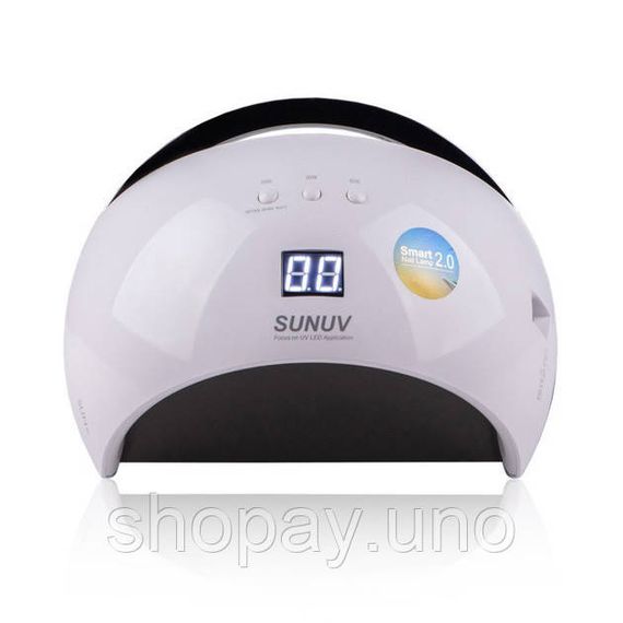 Світлодіодна LED лампа для манікюру гель-лаку UV LAMP Sun 6, Манікюрна сушарка, Сушарка нігтів сушіння LF-29 | Зображення 5