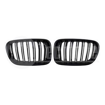 Решетки радиатора компл. BMW X3 F25 10-14  (глянц. чёрн. двойная), AutoTechteile, 706 5147, 706 5135