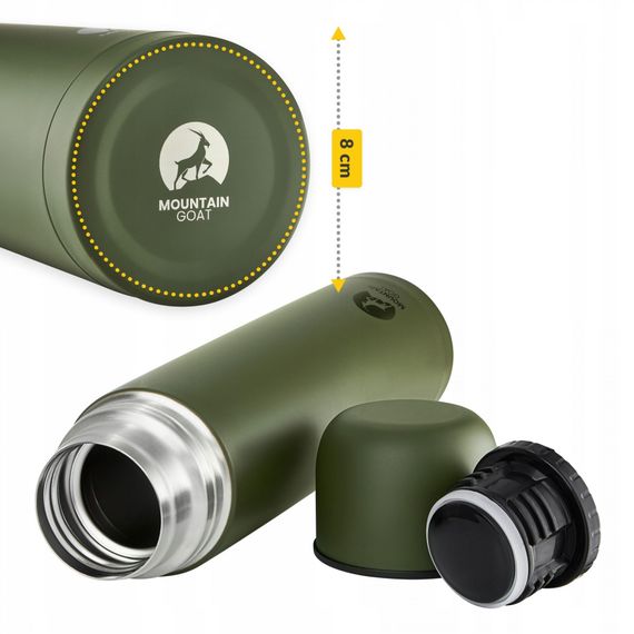 Термос Mountain Goat 1 л Navy Green (P-5907739315779) | Зображення 1