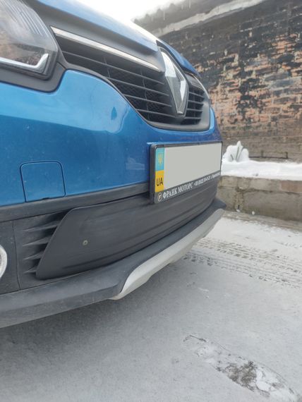 Зимова нижня накладка на решітку Глянцева для Renault Logan MCV 2013-2021 рр | Зображення 2