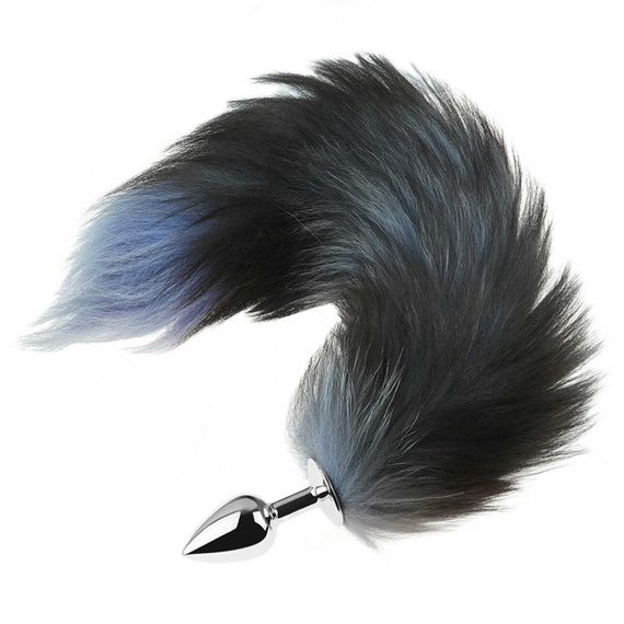 Анальная пробка с хвостом Fox TAILBlack XXL Sex Aura | Зображення 4