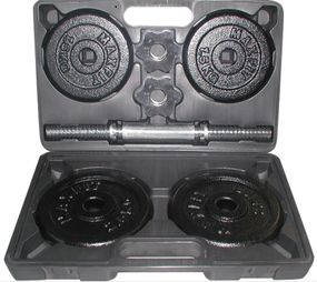 Гантель збірна Toorx 10 кг з кейсом (VAL-10DGN)