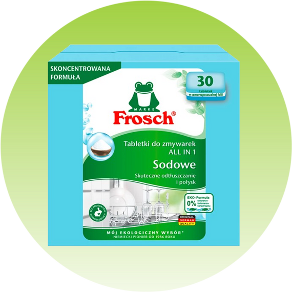 Таблетки для посудомийної машини classic Limone Frosch, 30 шт