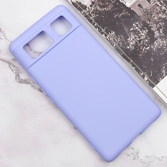 Чохол Silicone Cover Lakshmi (A) для Google Pixel 6 Бузковий / Dasheen | Зображення 1