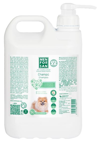 Шампунь зволожуючий для собак Menforsan Hidratante Moisturizing 5 л