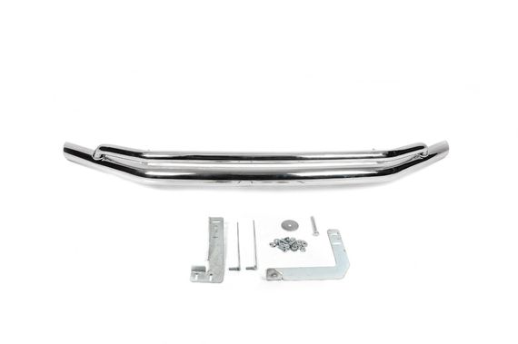 Передняя защита ST017 (нерж) 60 на 42 мм для Volkswagen Amarok 2010-2022 гг | Зображення 1