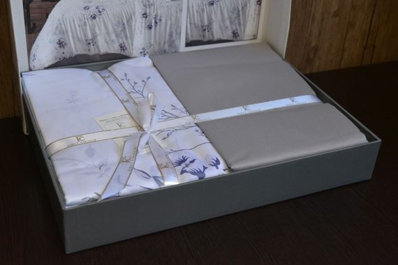 Постельное белье First Choice Cotton Satin сімейний 160 х 220 см Serra Powder | Зображення 2