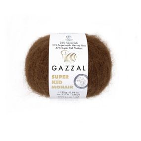 Super Kid Mohair № 64400 Gazzal Турецька пряжа для в'язання нитки кід мохер 64400