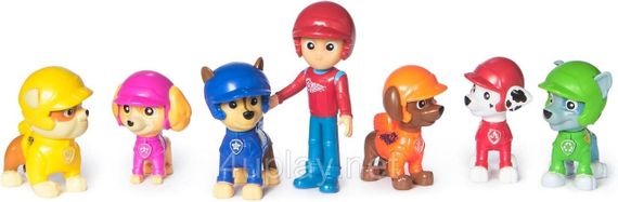 Paw Patrol Rescue Wheels Ігровий набір фігурок Відважна команда серії Мега колеса Щенячий патруль Оригінал | Зображення 4
