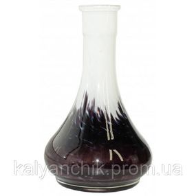 Колба для кальяну Drop чорнобіла