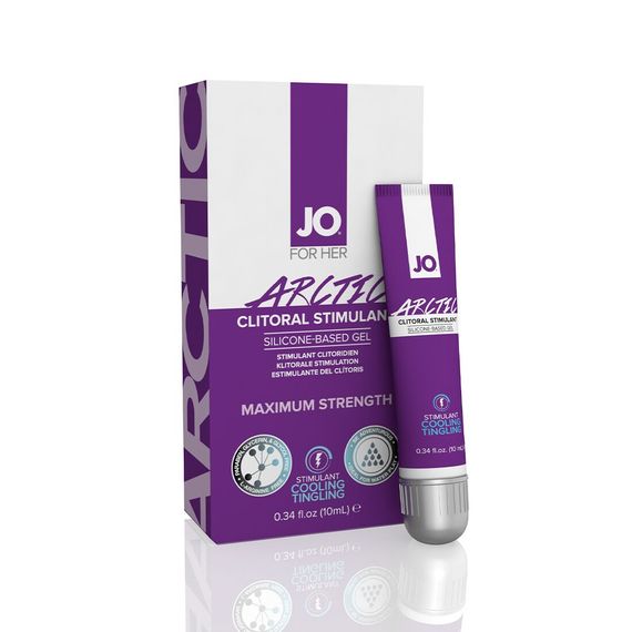 Стимулирующий гель для клитора JO ARCTIC COOLING (10 мл) охлаждающий | Зображення 4