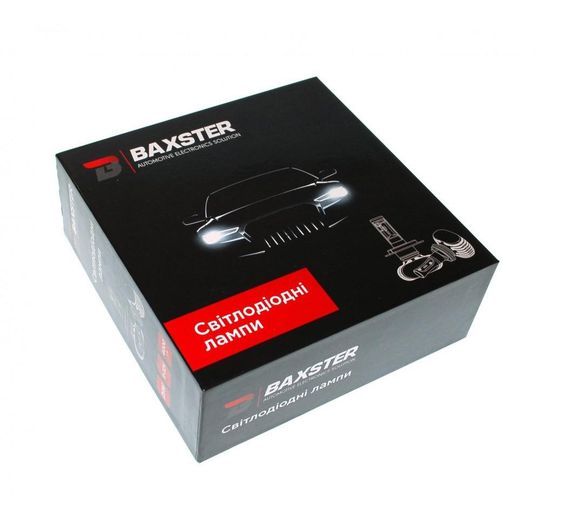 Комплект LED ламп BAXSTER S1 gen2 HB3 6000 K 4000 lm з радіатором | Зображення 2