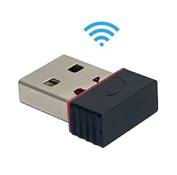 Wi-Fi сетевой приём сигнала, мини адаптер, Wi-Fi без драйвера, 2,4G USB Plug and Play, B/G/N/AX | Зображення 2