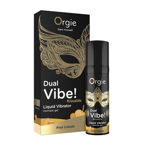 Рідкий вібратор DUAL VIBE "Піна Колада", 15 мл, Orgie (Бразилія-Португалія) Sex Aura | Зображення 2