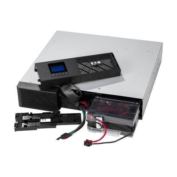 Джерело безперебійного живлення Eaton 9SX, 3000VA/2700W, RM 2U, LCD, USB, RS232, 8xC13, 1xC19 (9SX3000IR) | Зображення 3