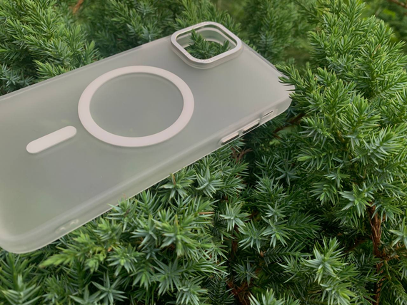 Чохол Iphone 12 / 12 Pro Матовий MagSafe Білий | Зображення 2