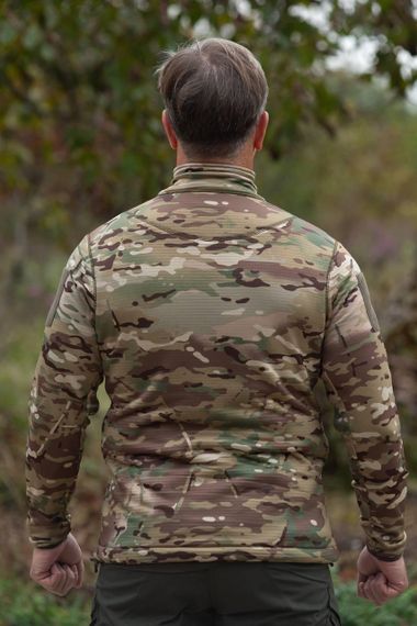Військова Кофта Мультикам Army Combat MTP мікрофліс кубик | Зображення 7
