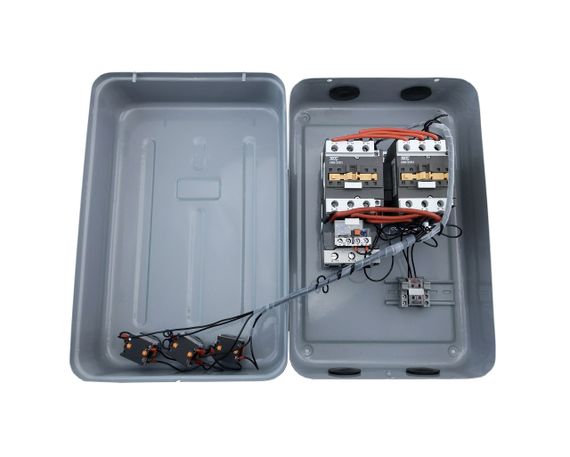 Контактор КММор355057 оболочка металл реверс 50А РТ-37-50А 230В/АС3 IP54 Ny95504460 | Зображення 1