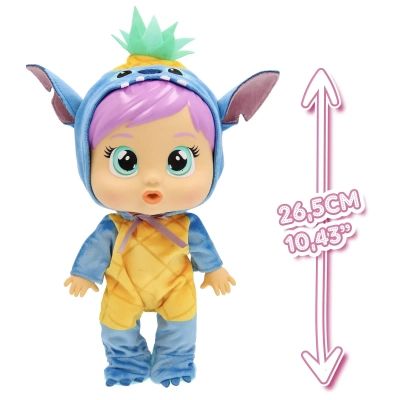 Кукла IMC Cry babies Любовь и забота Дисней Плакса Стич с аксессуарами 26 см (927377) | Зображення 2