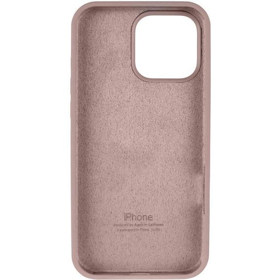 Чехол Silicone Case Full Protective (AA) для Apple iPhone 14 Pro (6.1") Серый / Lavender | Зображення 2