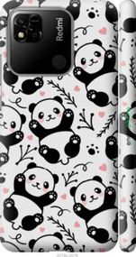 Чохол на Xiaomi Redmi 10A Панди "4318m-2578-2448"