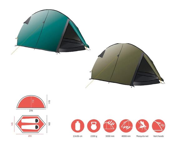 Намет Grand Canyon Cardova 1 Capulet Olive (330025) (DAS301589) | Зображення 1