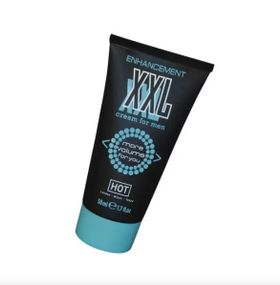 Крем ерекційний плюс збільшення об'єму HOT XXL Enhancement Cream for men 50 мл sexstyle
