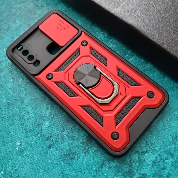Чохол Defender з захистом камери для Vivo Y17 колір Червоний | Зображення 1