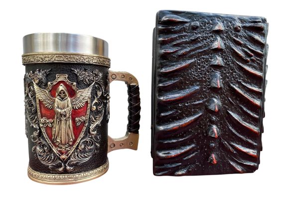 Подарунковий набір Кухоль 3D Архангел і Блокнот 3D «Око Пламінного Дракона» | Зображення 1