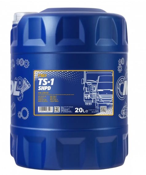 Моторна олива Mannol TS-1 Truck Special 15w40 20л SHPD