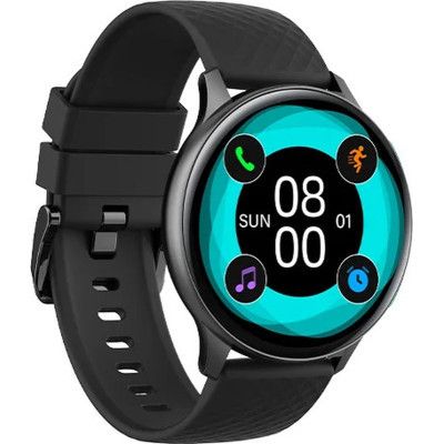Смарт-годинник iMiki KW66pro Black Silicone Strap | Зображення 2