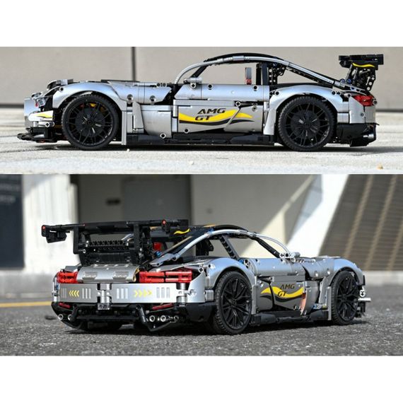 Конструктор Mould King 13126 Мерседес AMG GT 1:8 QuickSilver | Зображення 6