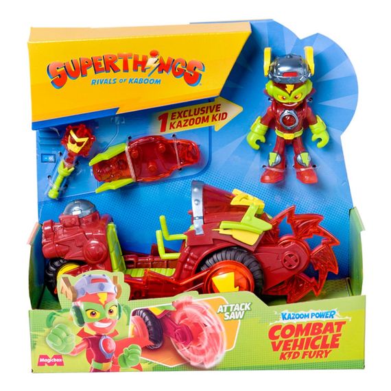 Детский игровой набор "Кид Фьюри" SuperThings PSTSP116IN210 серии "Combat Vehicles"
