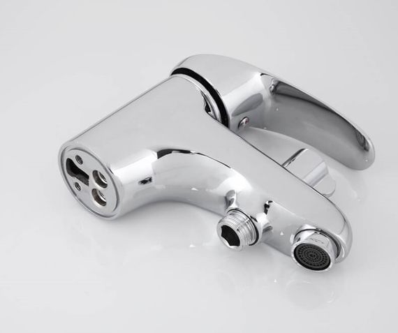 Змішувач для умивальника Frap з гігієнічним душем F1221 | Зображення 2