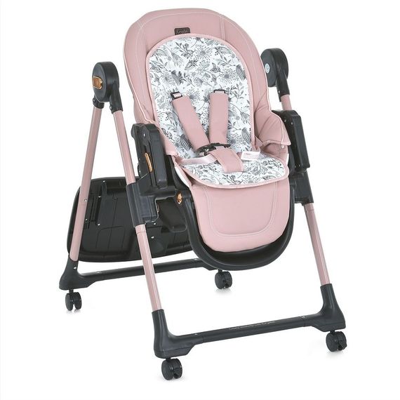 Стілець для годування El Camino Crystal ME-1037-B-Rose-Gold рожевий із золотом | Зображення 4