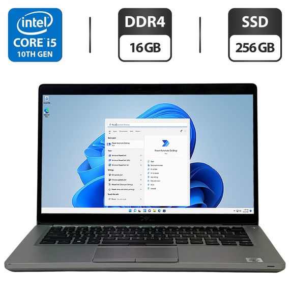 Ультрабук Б-клас Dell Latitude 5410 / 14" (1920x1080) IPS / Intel Core i5-10310U (4 (8) ядра по 1.7 - 4.4 GHz) / 16 GB DDR4 / 256 GB SSD / Intel UHD Graphics / WebCam / Windows 11 Pro б/в