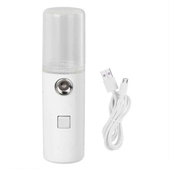Портативный мини Увлажнитель для Лица Nano Mist Sprayer (Белый) | Зображення 3