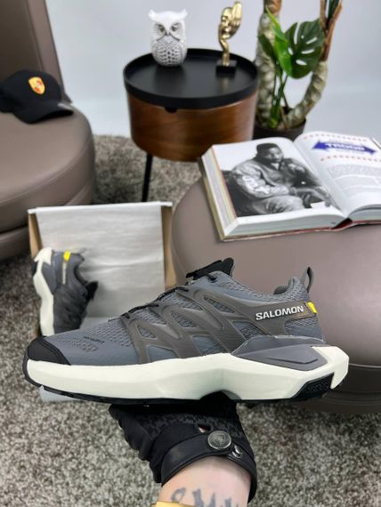 Чоловічі кросівки Salomon XT Pu_Re Advanced Grey White , В'єтнам 42 26.5 | Зображення 4
