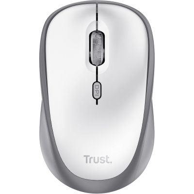 Мышка Trust Yvi+ Silent Wireless/Bluetooth White (25513) | Зображення 3