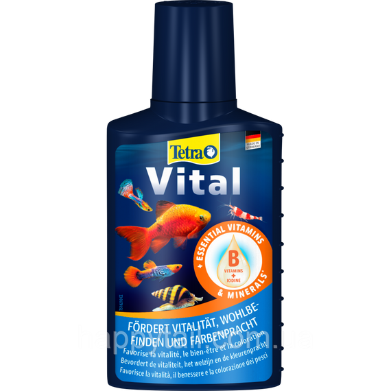 Tetra Vital 100 мл — Вітамінний комплекс для здоров'я та імунітету риб