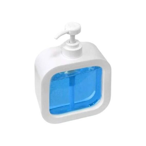 Дозатор мыла для жидкого мыла механический 300 мл Белый