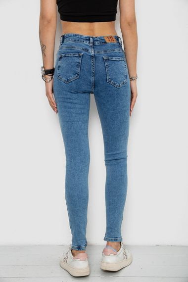 Джинси жіночі Skinny, колір блакитний, 182R1414 | Зображення 3