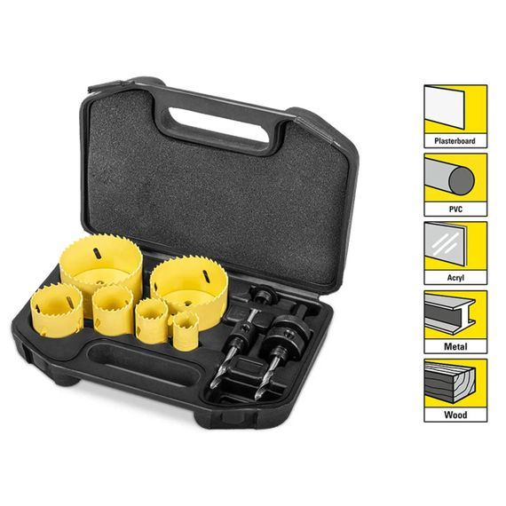 Набір свердел корончастих Trotec HSS Bi-metal Set (6215001351) | Зображення 4