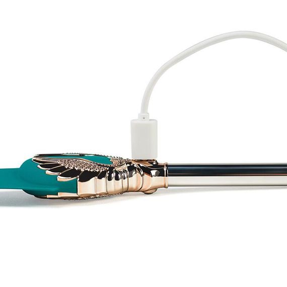 Изысканный вибратор Knight Jenay FLOWERS & SWORD, маска, лента и лубрикант в комплекте sexstyle | Зображення 2