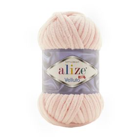 Пряжа Alize VELLUTO 340 плюшевая