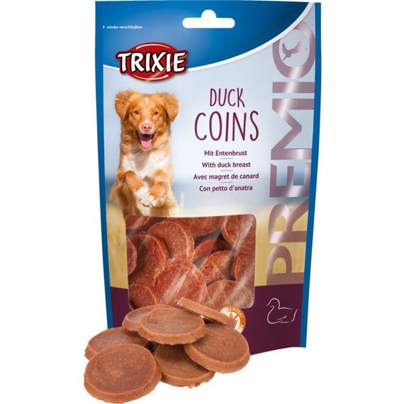 Ласощі для собак з качкою Trixie Premio Duck Coins, 80 гр | Зображення 2