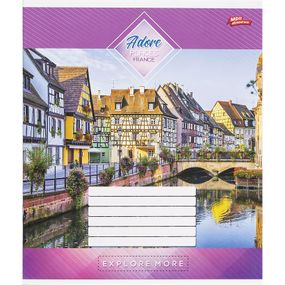 Зошит учнівський А5/12 кл. Adore places 3437N Мрії збуваються Вид 2