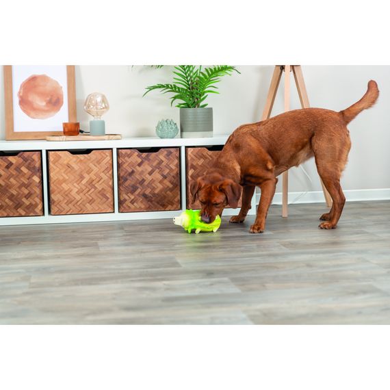 Іграшка Trixie для собак Капустяна свинка латекс 23 см світло-зелена | Зображення 4