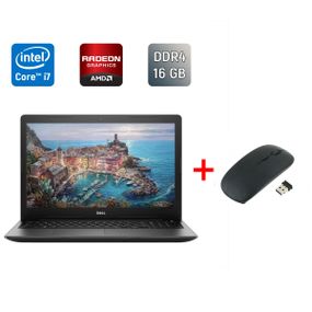 Ноутбук Б-класс Dell Latitude 3590 / 15.6" (1920x1080) IPS / Intel Core i7-8550U (4 (8) ядра по 1.8 - 4.0 GHz) / 16 GB DDR4 / 480 GB SSD / AMD Radeon 530, 2 GB GDDR5, 64-bit / HDMI / WebCam / Windows 10 б/у + Подарок Беспроводная мышь / USB
