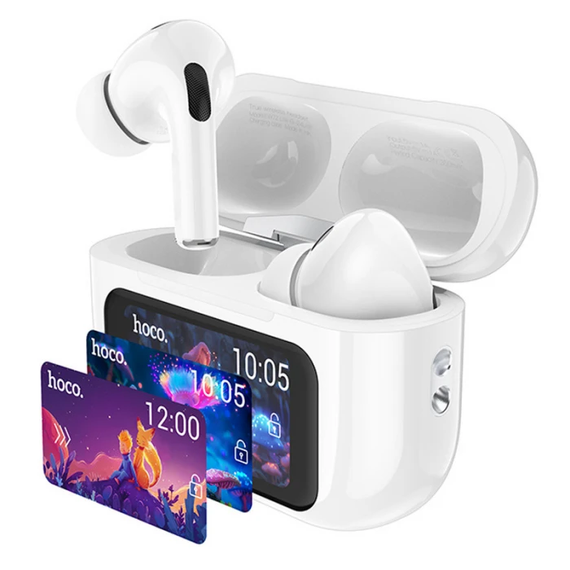 Бездротові навушники TWS Hoco EW72 Lite Soar with Touch Screen (з дисплеєм) | Зображення 4